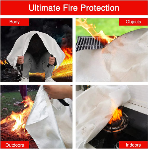 Fire Extinguishers Tent Boat Emergency Blanket