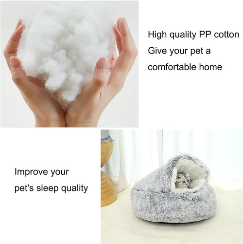 Long Plush Pet Bed