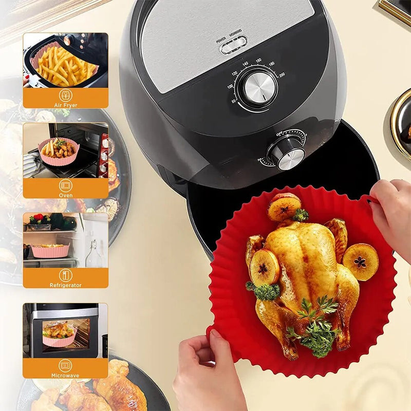 Air Fryer Silicone Baking Tray