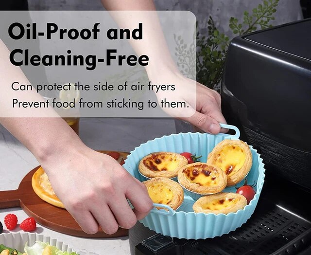 Air Fryer Silicone Baking Tray