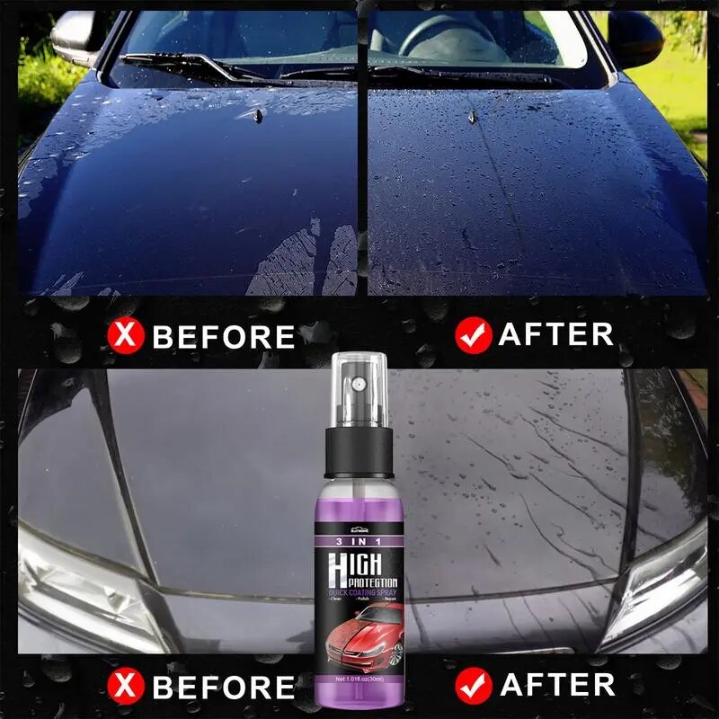 3 In 1 Quick Car Coating Spray