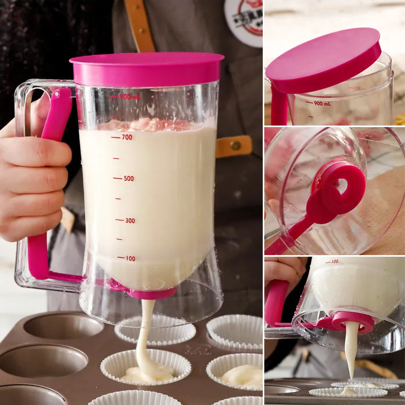 Cupcake Pancake Cake Batter Separator Dispenser Tool