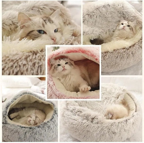 Long Plush Pet Bed