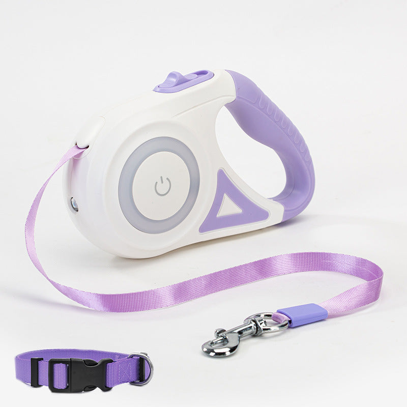 Fantastic Dog Leash With build-in Spotlight For Extra Safely